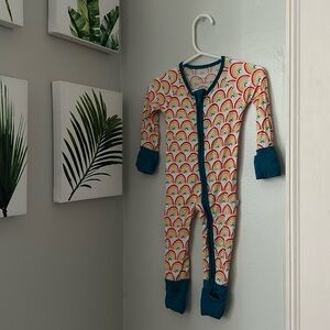 Little Sleepies Primary Rainbows Zippy